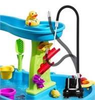 Water Table Pump. Fun Summer Outdoors Toys.