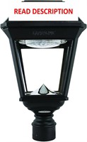Imperial III Solar Post Light  Lamp Only