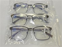 Nanako 3 pack progressive men’s glasses +3.00
