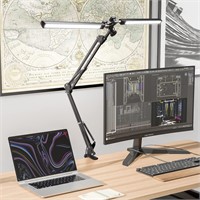 BESSIO LED Desk Lamp with Clamp