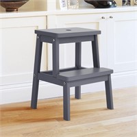 HOUCHICS Wooden Stool 400lb  Bed/Kitchen Aid
