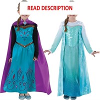 2-in-1 Elsa Costume - Disney Frozen 4-6