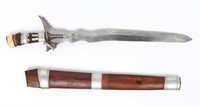 Moro Short sword with Scabbard