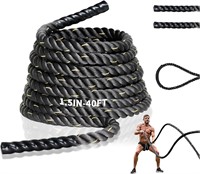 Comie Battle Ropes 1.5/2 Dia  30ft - Gym Use