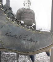 Knute Rockne Signed Personal Cleats