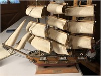 Ship Model "USS Constitution" 18 x 14"