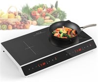 110V Double Induction Cooktop  LCD  Child Lock