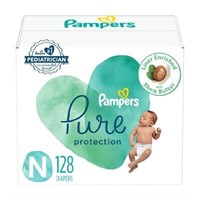 Pampers Pure Diapers - Newborn 128ct