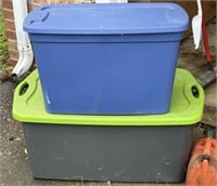 2 - Storage Totes with Lids