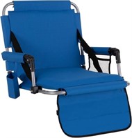 Stadium Seat for Bleachers Portable, Blue