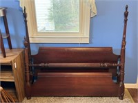 Full Size Mahogany Poster Bed