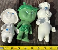 Pillsbury and Green Giant Figures