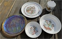 Raggedy Ann and Children's Dishes