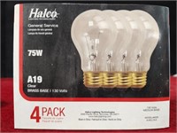 4 Pack 75w Light Bulbs