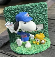 Peanuts Chicago Cubs Bookend