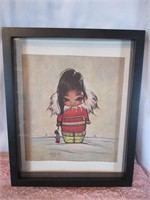 LOT 124 ADORABLE COLLECTIBLE PICTURE