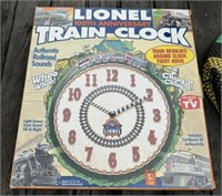 Lionel Train Clock