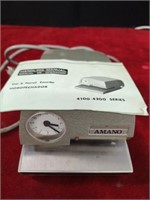 Vintage Time Clock by Amano w/Keys & Manual