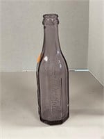 8 Sided Taka Cola Fredericksburg Va Purple Bottle