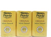 (2) 3-Pk Heno De Pravia Original Jabon Natural