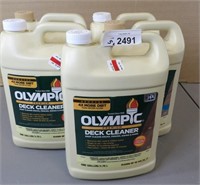 5x Olympic Deck Cleaner 1 Gallon