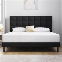Full Bed Frame Upholstered Platform