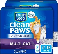 Fresh Step Clumping Cat Litter 2 Pack of 18.5lb