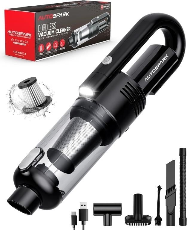 AutoSpark Car Vacuum Cleaner High Power