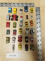 Lot of cool mini toy cars, trucks, monster truck