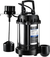 DEKOPRO 1HP Sump Pump, 5400 GPH