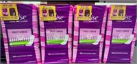 Incontinence Daily Liners POISE PK/48 x4