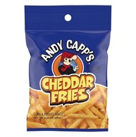 2 Boxes 72 Andy Capp's Cheddar Flavored Fries