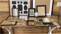 Assortment of picture frames