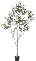 Bluecho 6ft Faux Olive Tree Potted