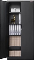 BESFUR Metal Storage Cabinet 71-inch Tall