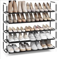 ($46) SONGMICS 5 Tiers Shoe Rack Space