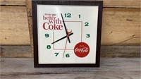 Advertising Coca Cola clock