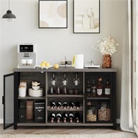 YITAHOME Storage Cabinet with Wine Rack