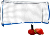 Portable Soccer Goal Set: 12x6 ft Soccer Goal