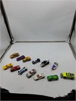 Lot of action cars