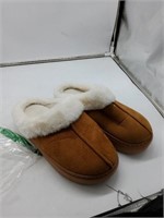 Joomra brown house shoes size 7.5-8.5