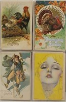 Album of (249) Early 1900's Post Cards