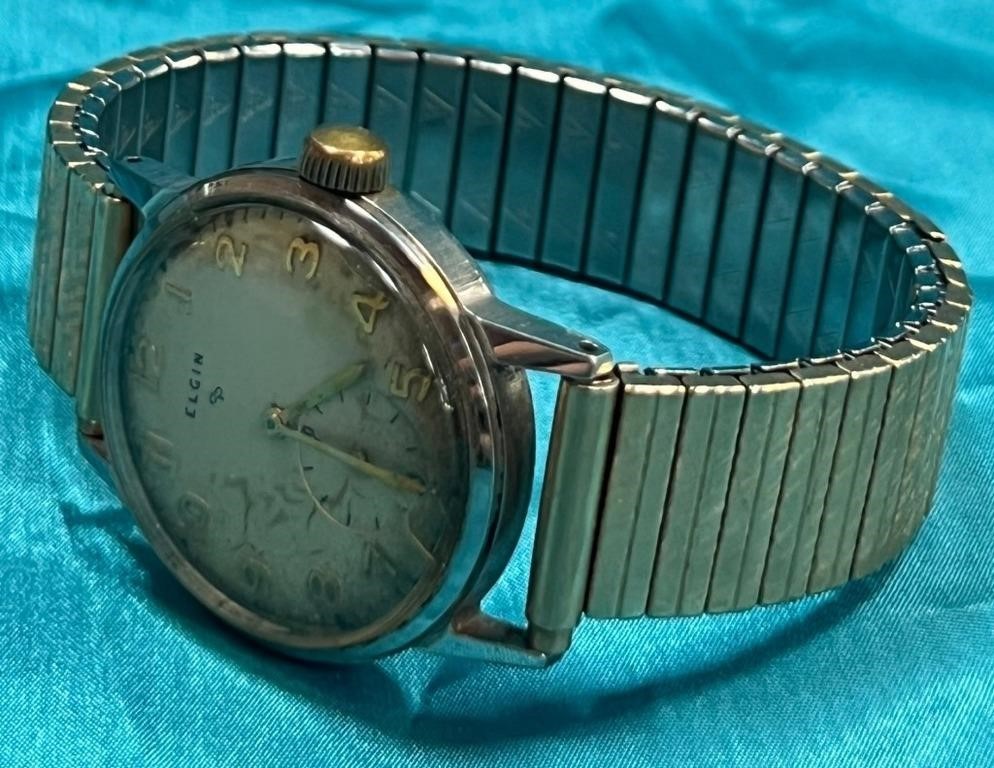 P - ELGIN VINTAGE MECHANICAL WATCH (P15)