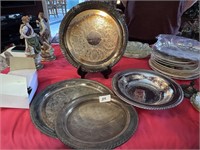 SILVER PLATE TRAYS