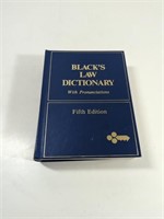 1979 Black's Law Dictionary Fifth Edition Book