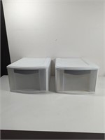 Sterilite Stackable Storage Drawers Containers