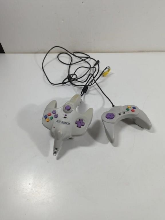 Power-Joy Game Plug And Controller Untested