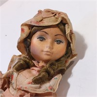 Vintage Doll on Stand