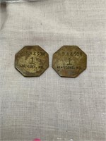 H B K and Son Nanticoke Md Tokens