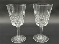 Waterford Lismore Goblets (2)